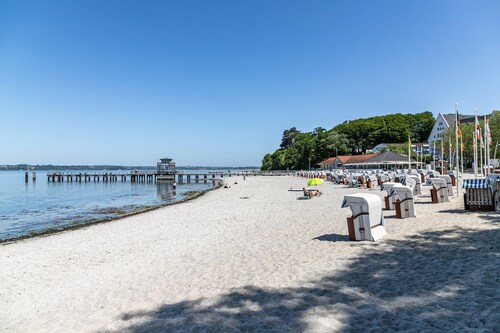 'Ferienwohnung Mit Badestrand' mit Balkon