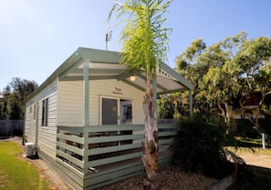 Spa Cabin - Sleeps 4 | Terrace/patio