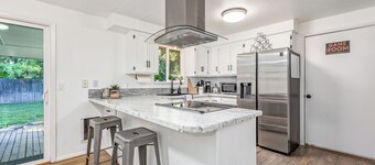 Cozy Boise Gem: Private Yard, Game Room & Workspace
