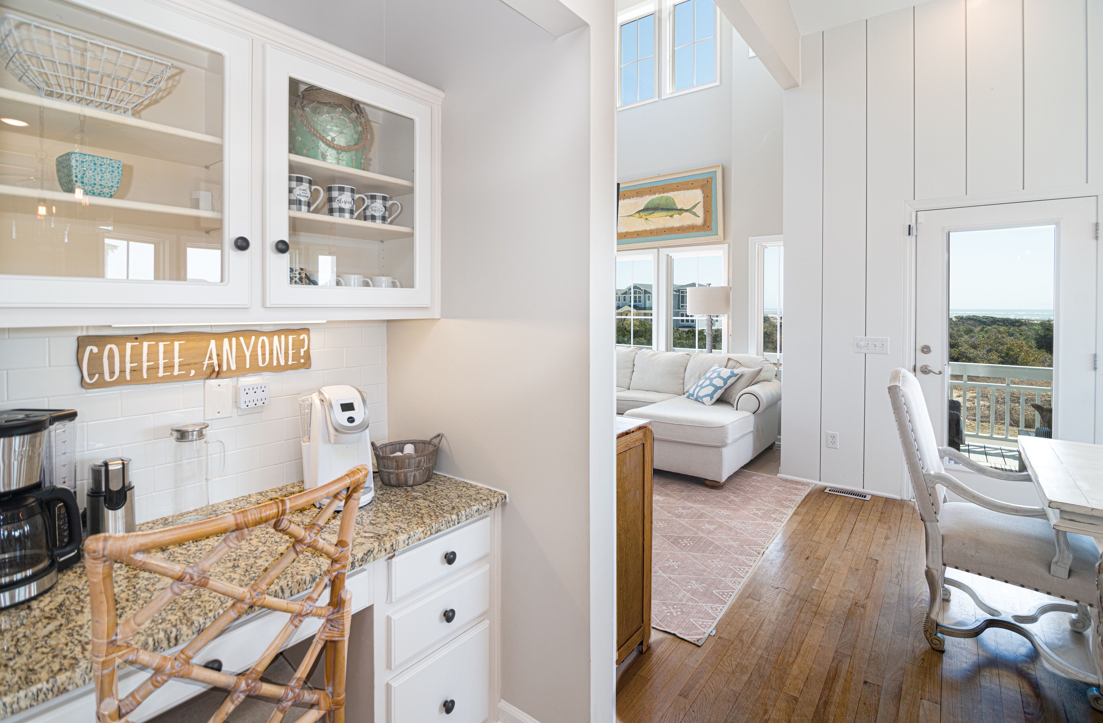 New to the market, "Carolina Pearl" offers incredible inlet views and a heatable private pool.