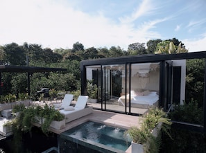 1 bedroom, Egyptian cotton sheets, premium bedding, down comforters - Amanatu Ecolodge & Spa  (Quimbaya)