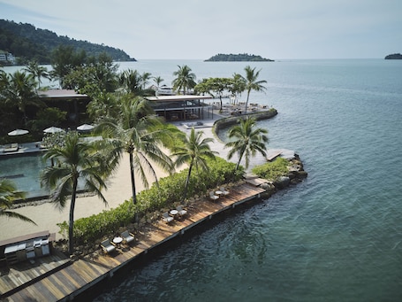 Vista da propriedade. The Retreat Koh Chang