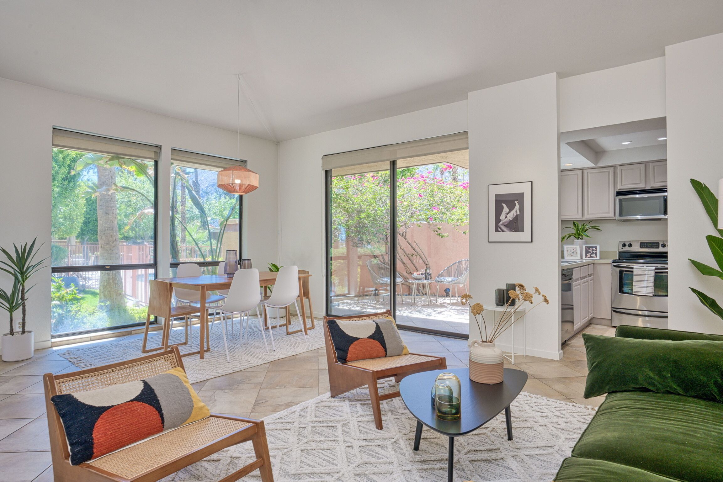 New! Entire condo with private patios and lush landscaping! City ID #3939