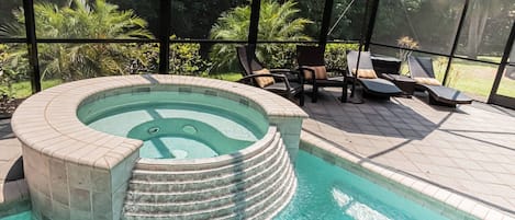 Una piscina climatizada