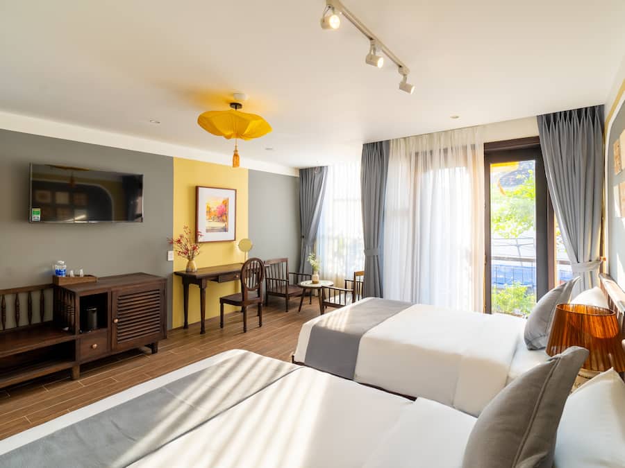 Deluxe Triple Room | Egyptian cotton sheets, premium bedding, minibar, in-room safe