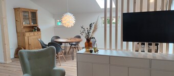 Loftwohnung in Altem Bauernhaus - Direkt am Strandbad