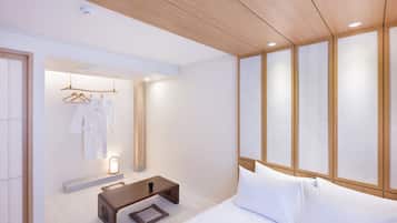 Soundproofing, free WiFi, bed sheets