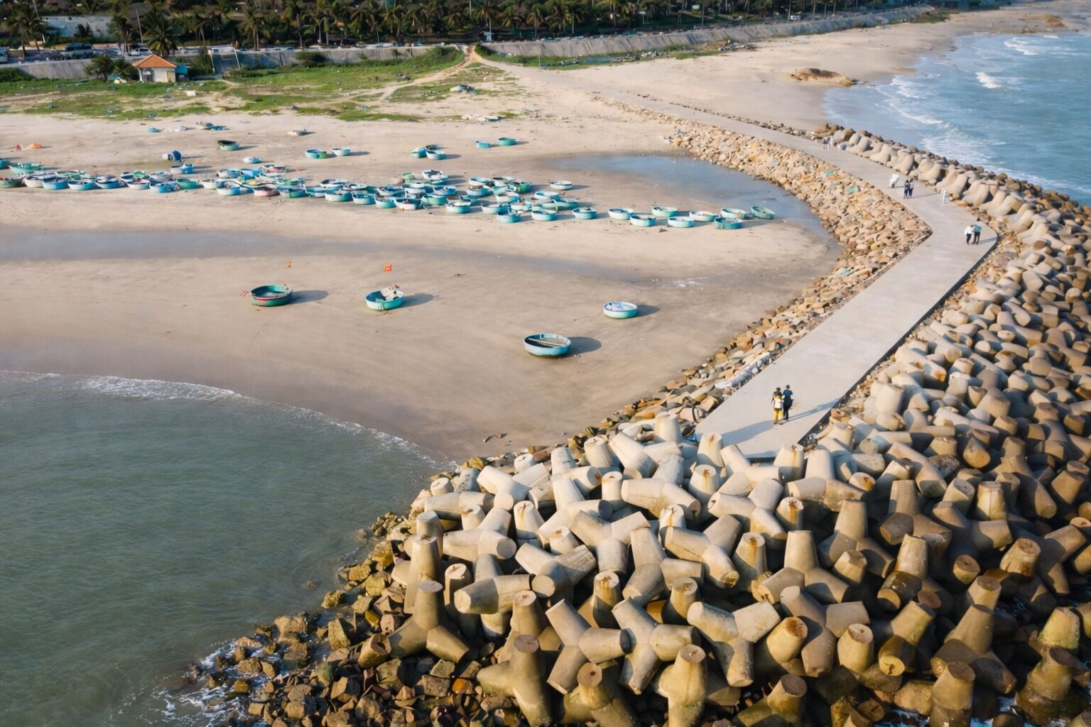 Beach nearby, white sand