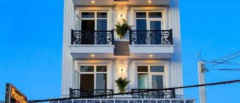 Fassade der Unterkunft