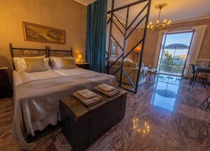 Deluxe-dobbeltværelse | Individuel indretning, strygejern/strygebræt, gratis Wi-Fi, sengetøj