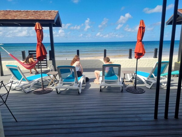 Àrea exterior de l'allotjament