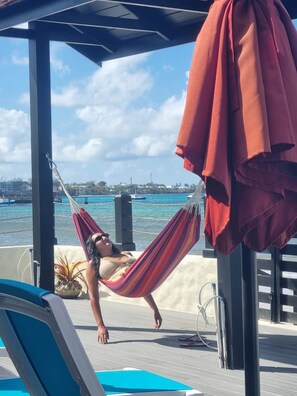 Terrace/patio - Idle a While Beach House (Oistins)