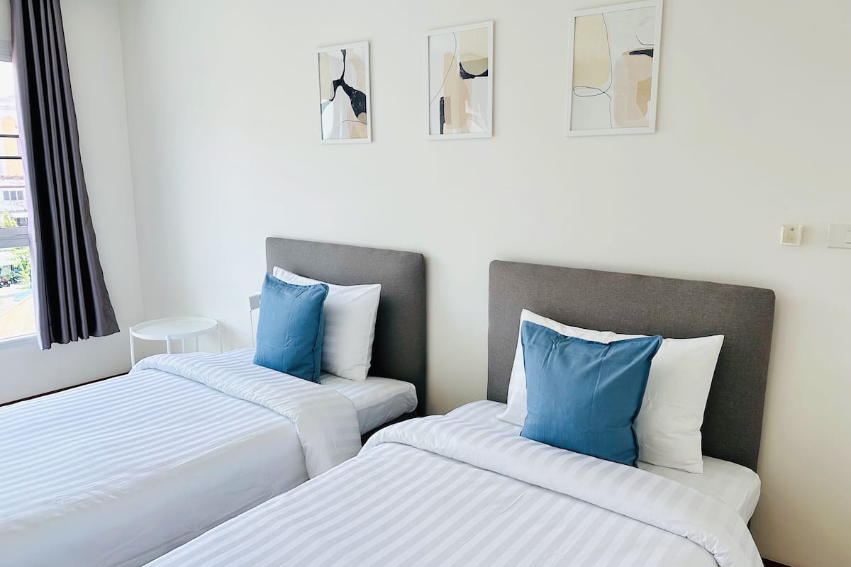 Superior Double or Twin Room | Desk, laptop workspace, blackout drapes, iron/ironing board (on request)