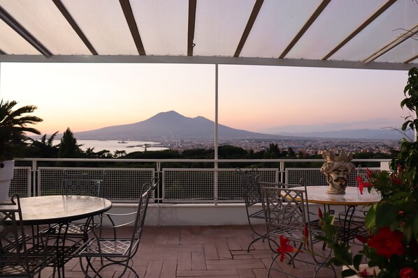 Terrasse sur le toit