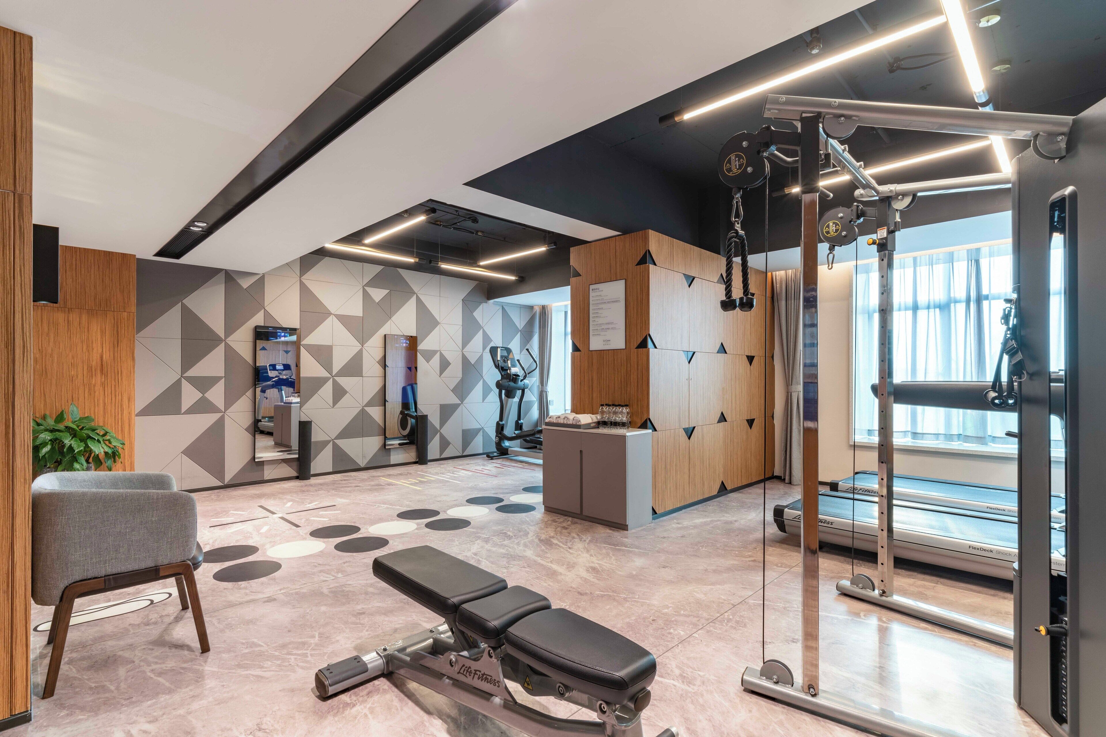 Espace de fitness dans la chambre