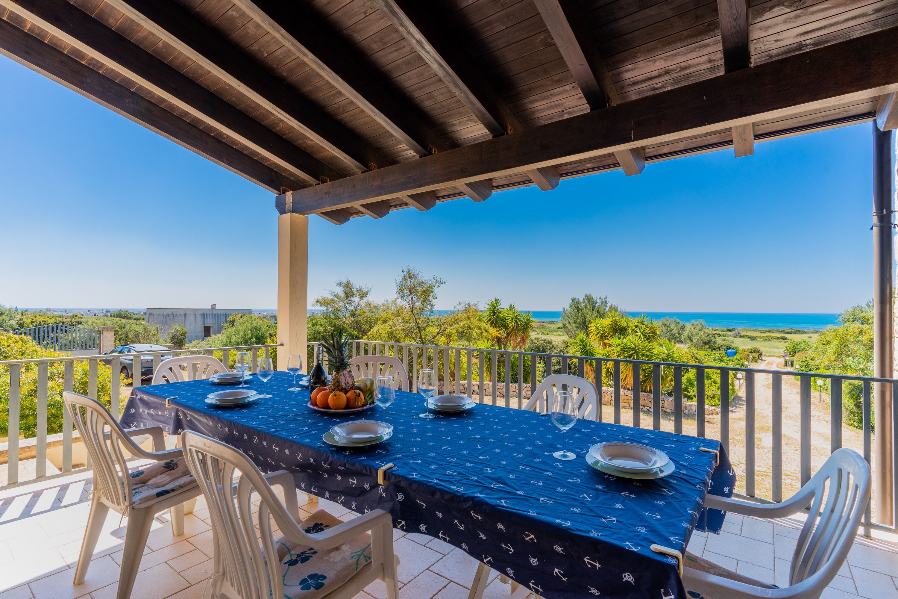 Villa 'A Casa Di Silvia' with Sea View, Private Terrace and Air Conditioning
