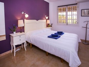 2 habitaciones, tabla de planchar con plancha y wifi 