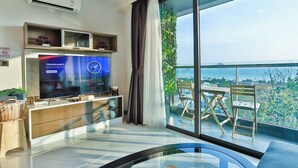 อพาร์ทเมนท์, 2 ห้องนอน, พร้อมสิ่งอำนวยความสะดวกสำหรับผู้พิการ, ระเบียง | ภายใน