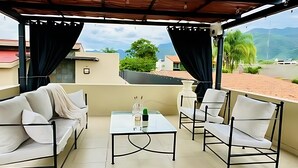 House, 1 Bedroom, Smoking, Balcony | Terrace/patio - 1 Bdrm Guest House -walk to Everything -bikes-gym-pickleball Court-golf Cart (Chapala)