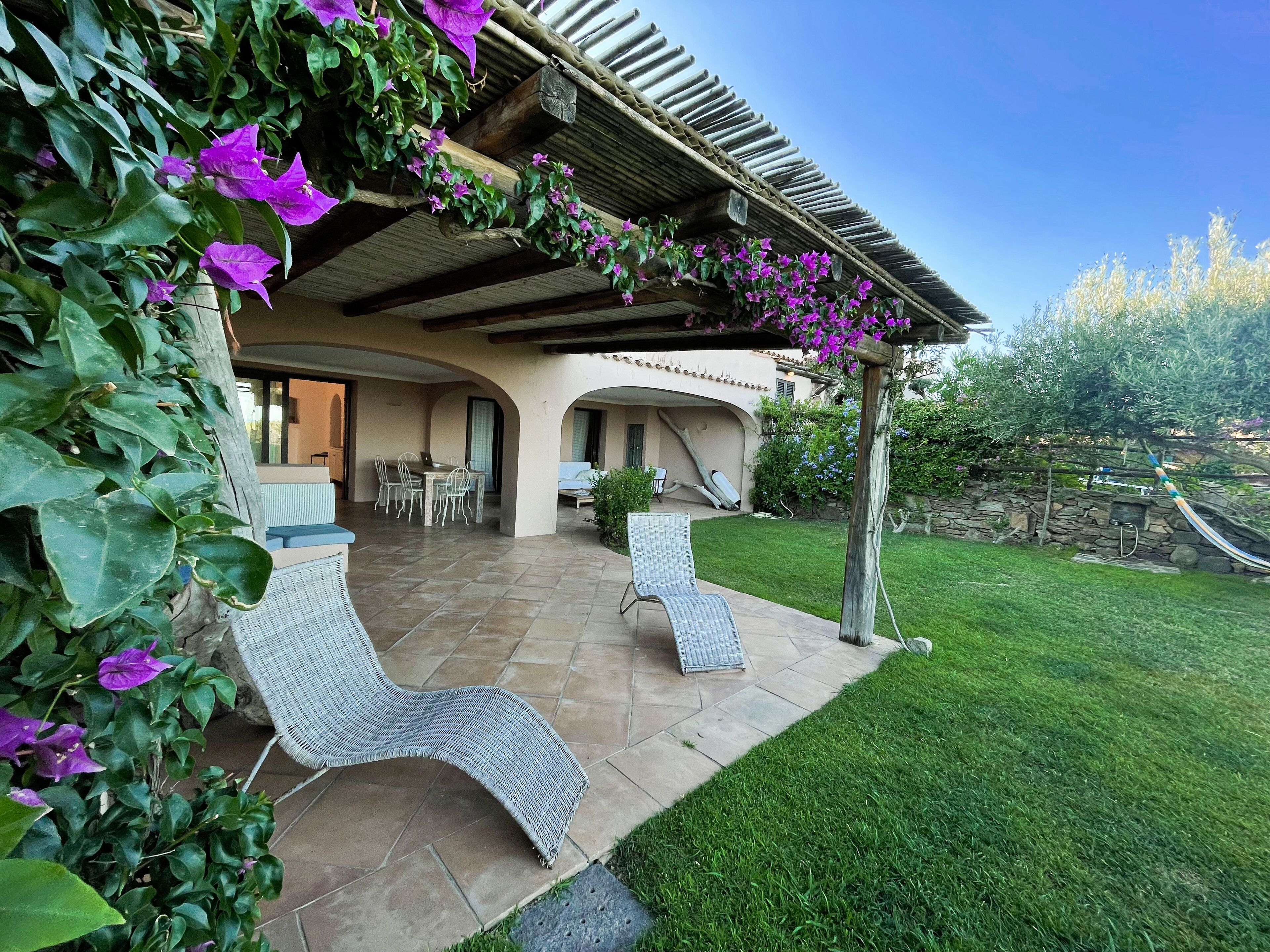 Seaside villa in Porto Cervo, with large garden and breathtaking view