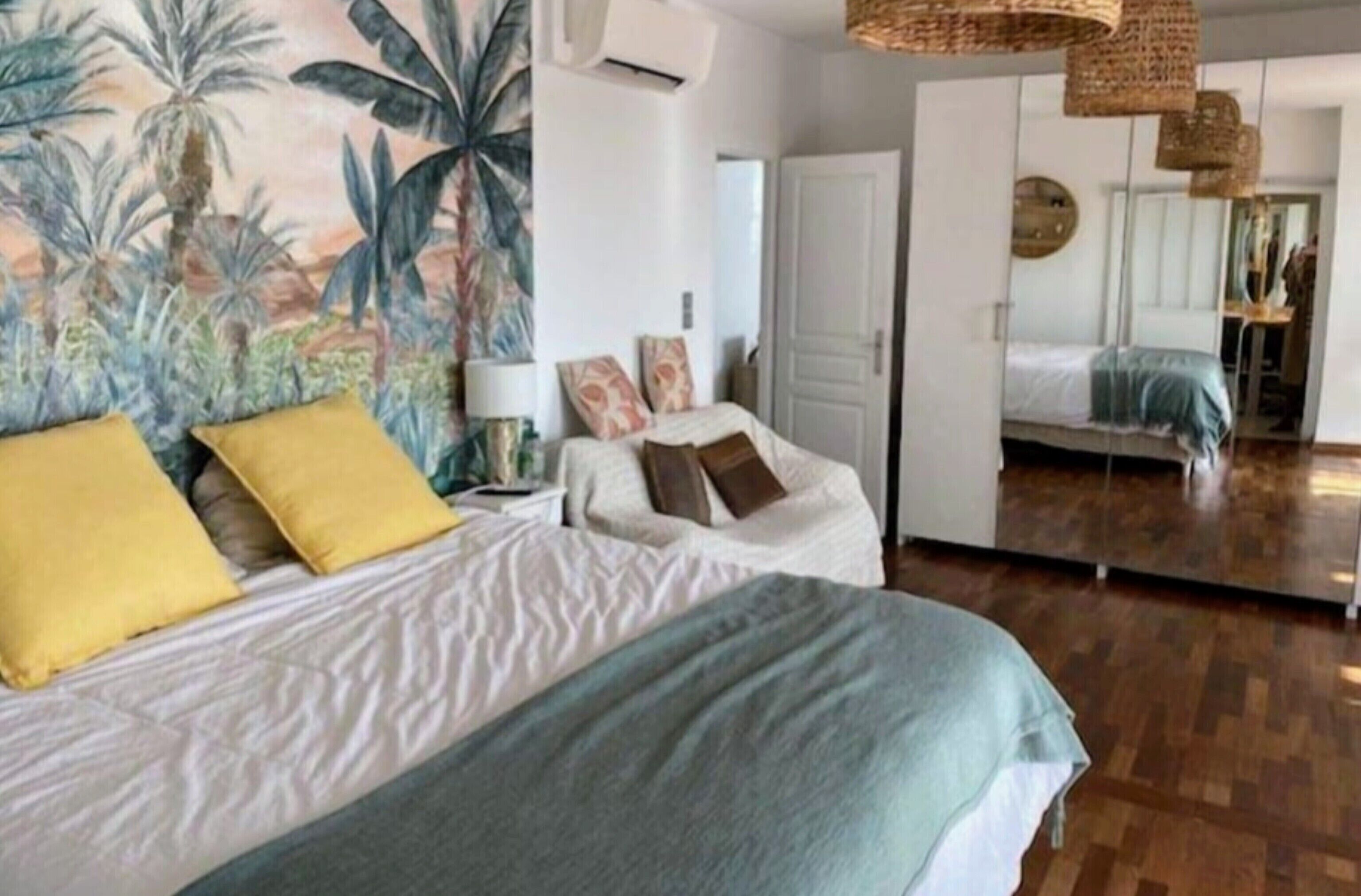 4 chambres, Wi-Fi gratuit, draps fournis