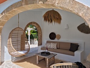 Terrace/patio - Small Villa "Le Verger de Cofitsa 70" 500m from the beach, private pool (Xàbia)