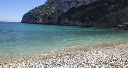 Small Villa "Le Verger de Cofitsa 70" 500m from the beach, private pool
