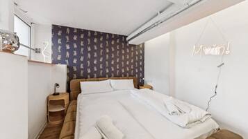 1 Schlafzimmer, Schreibtisch, Bügeleisen/Bügelbrett, WLAN