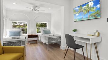 3 dormitorios, escritorio, tabla de planchar con plancha y wifi gratis