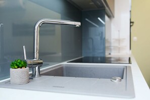 Apartment (1 Bedroom) | Private kitchen | Microwave, oven, stovetop, dishwasher - Hedera A12 (Dubrovnik)