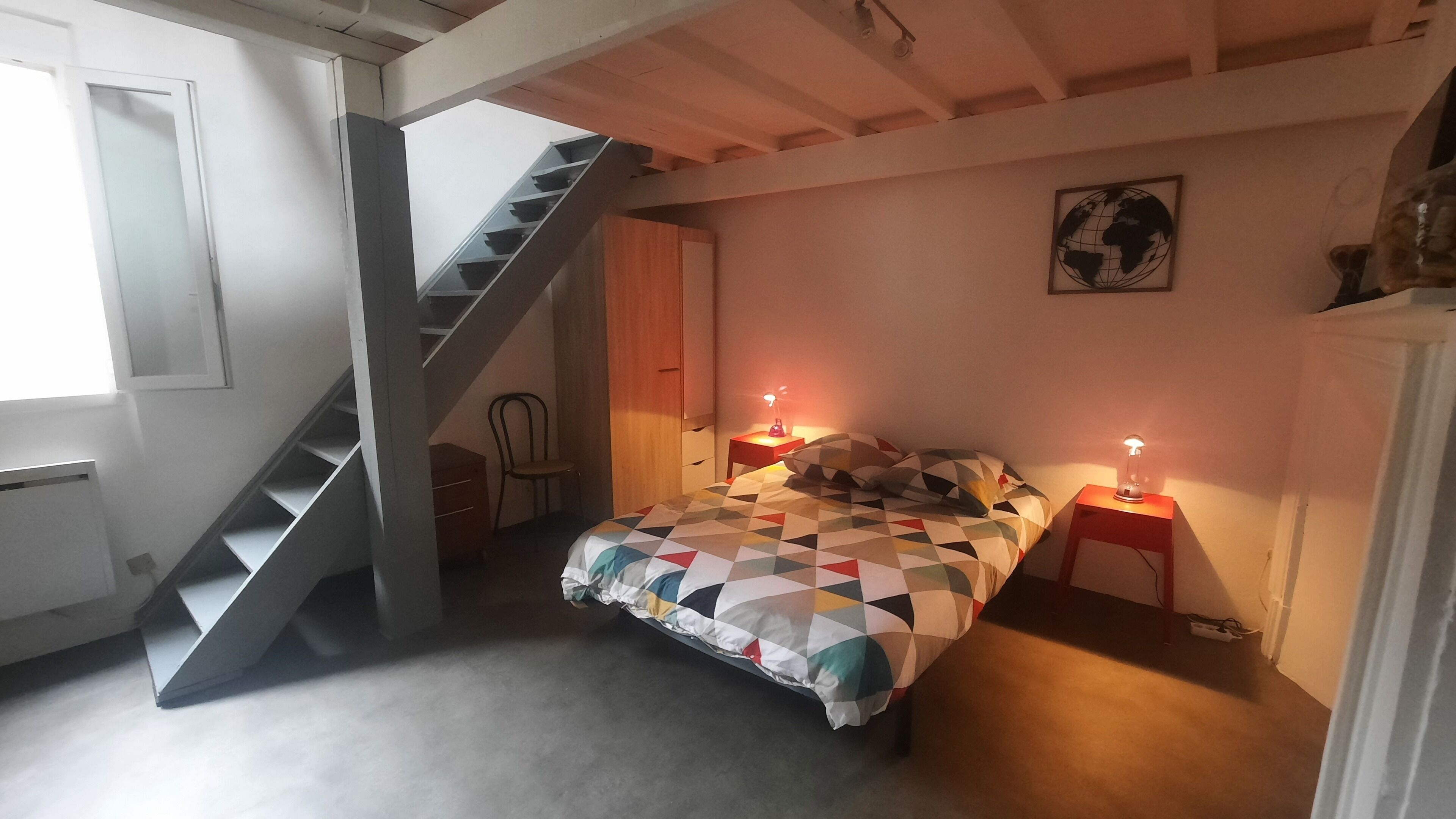 Toulouse 15 min 4 people apartment 3 beds kitchen shower clean