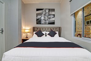 Kahden hengen standard-huone | Kannettavalle tietokoneelle sopiva työtila, ilmainen Wi-Fi