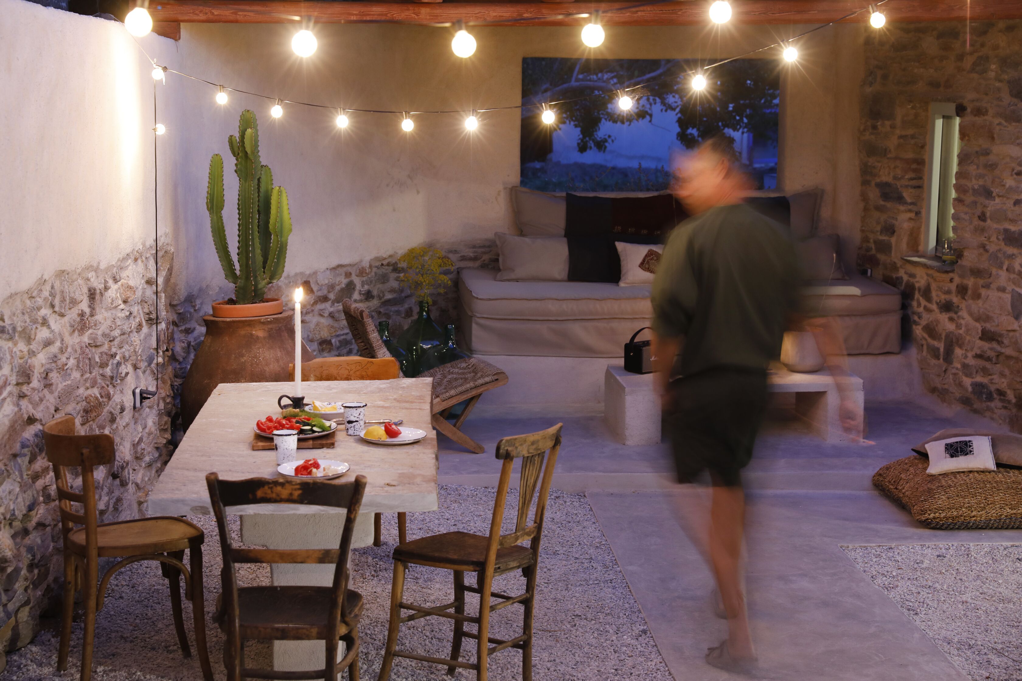 Restauration en plein air