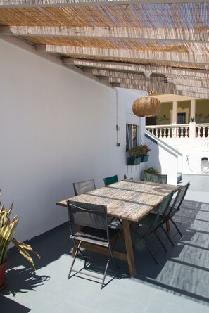 Terraza en la azotea