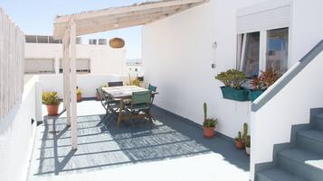 Terraza en la azotea