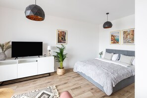 Studiosuite – standard | Strykejern/-brett og wi-fi (inkludert)