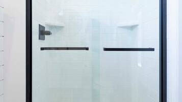 Shower, hair dryer