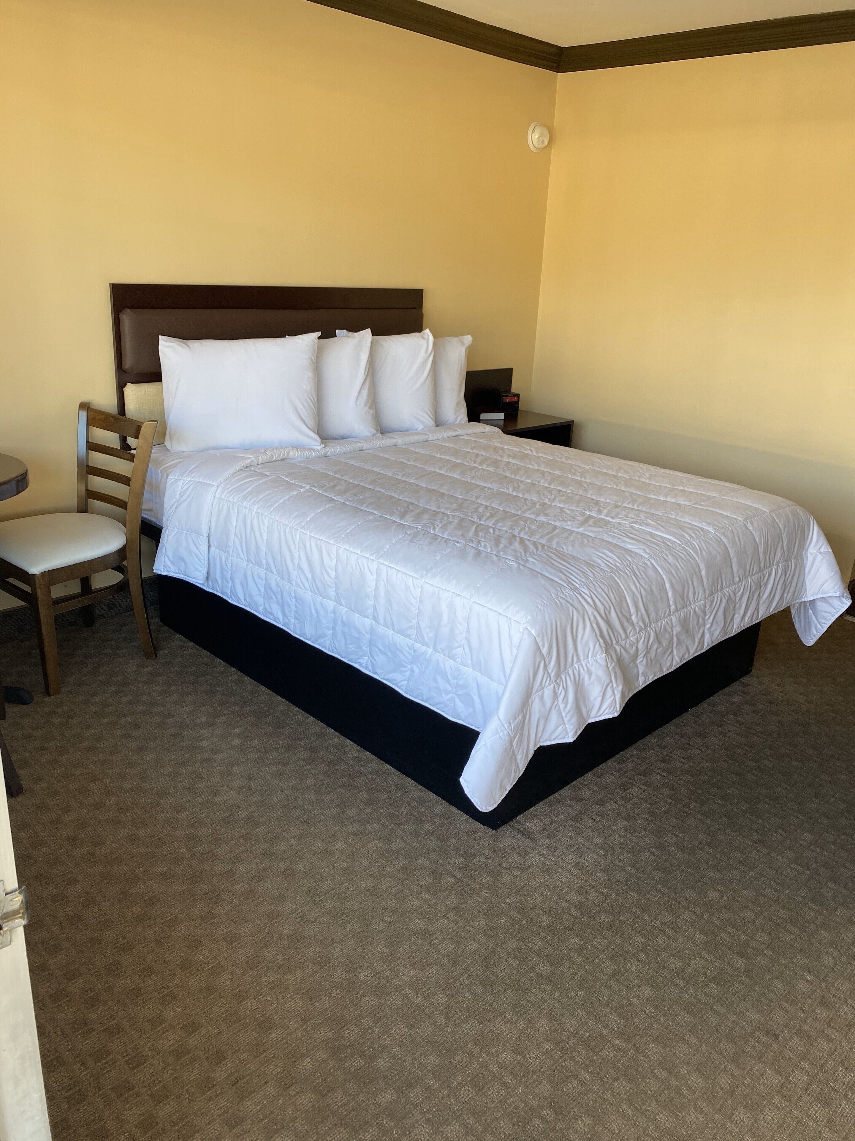 Blackout drapes, iron/ironing board, free WiFi, bed sheets