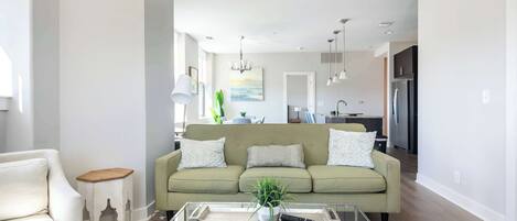 Smart-tv en een kantoor