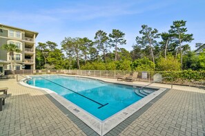 Una piscina riscaldata
