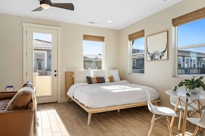 Maison, 1 chambre | 1 chambre, bureau, espace de travail pour ordinateur portable