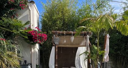 House decorated in a Bohemian style