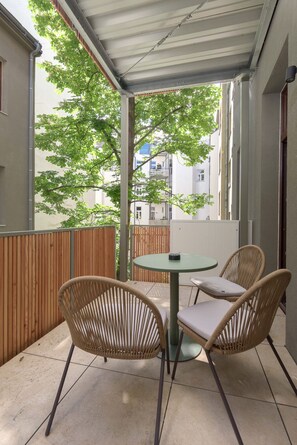 Suite mit zwei Schlafzimmern und Balkon | Terrasse/Patio