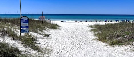 Beach nearby