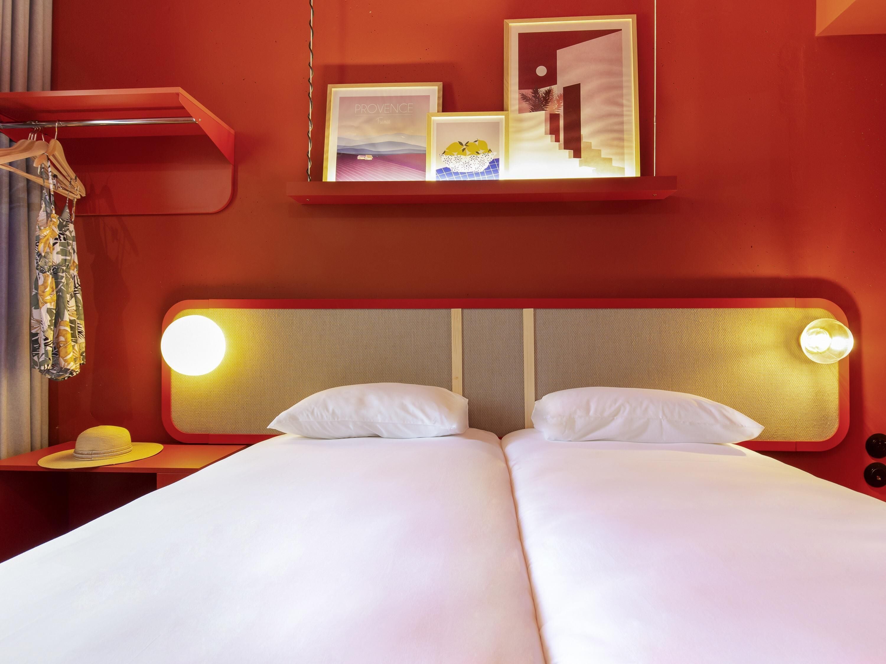 Classic Twin Room, 2 Twin Beds (POP Room) | Premium bedding, laptop workspace, soundproofing, iron/ironing board