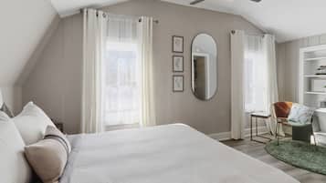 3 chambres, bureau, fer et planche à repasser, accès au Wi-Fi (inclus)