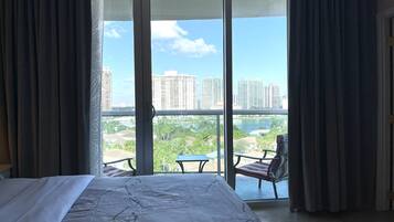 Superior Condo | Living area | 32-inch Smart TV with cable channels, TV