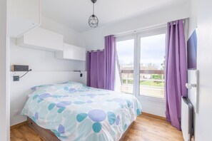 2 chambres, fer et planche Ă repasser, Wi-Fi gratuit