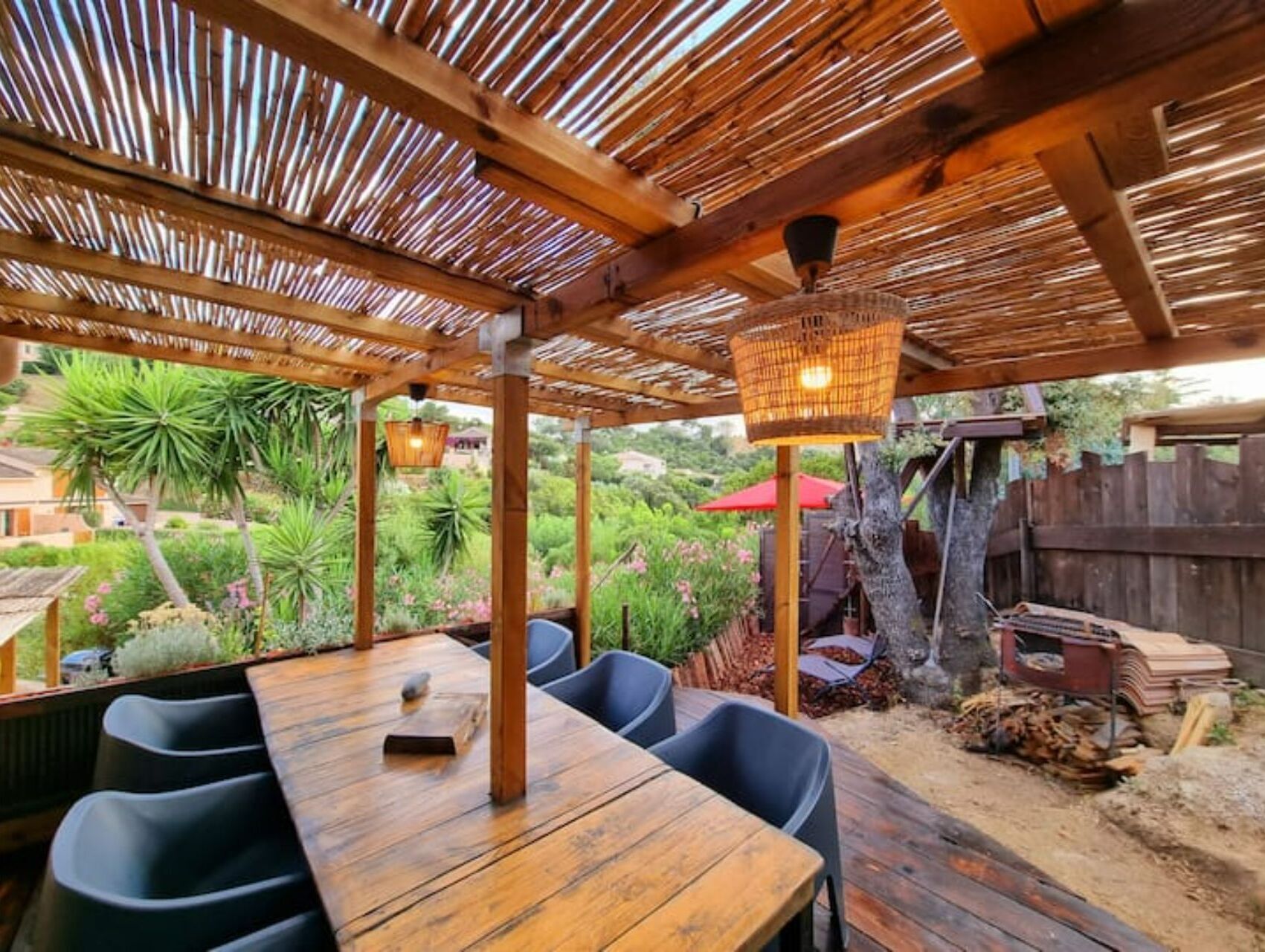 Udendørs spisemuligheder