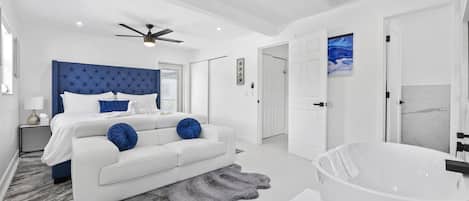 4 bedrooms, iron/ironing board, travel crib, WiFi